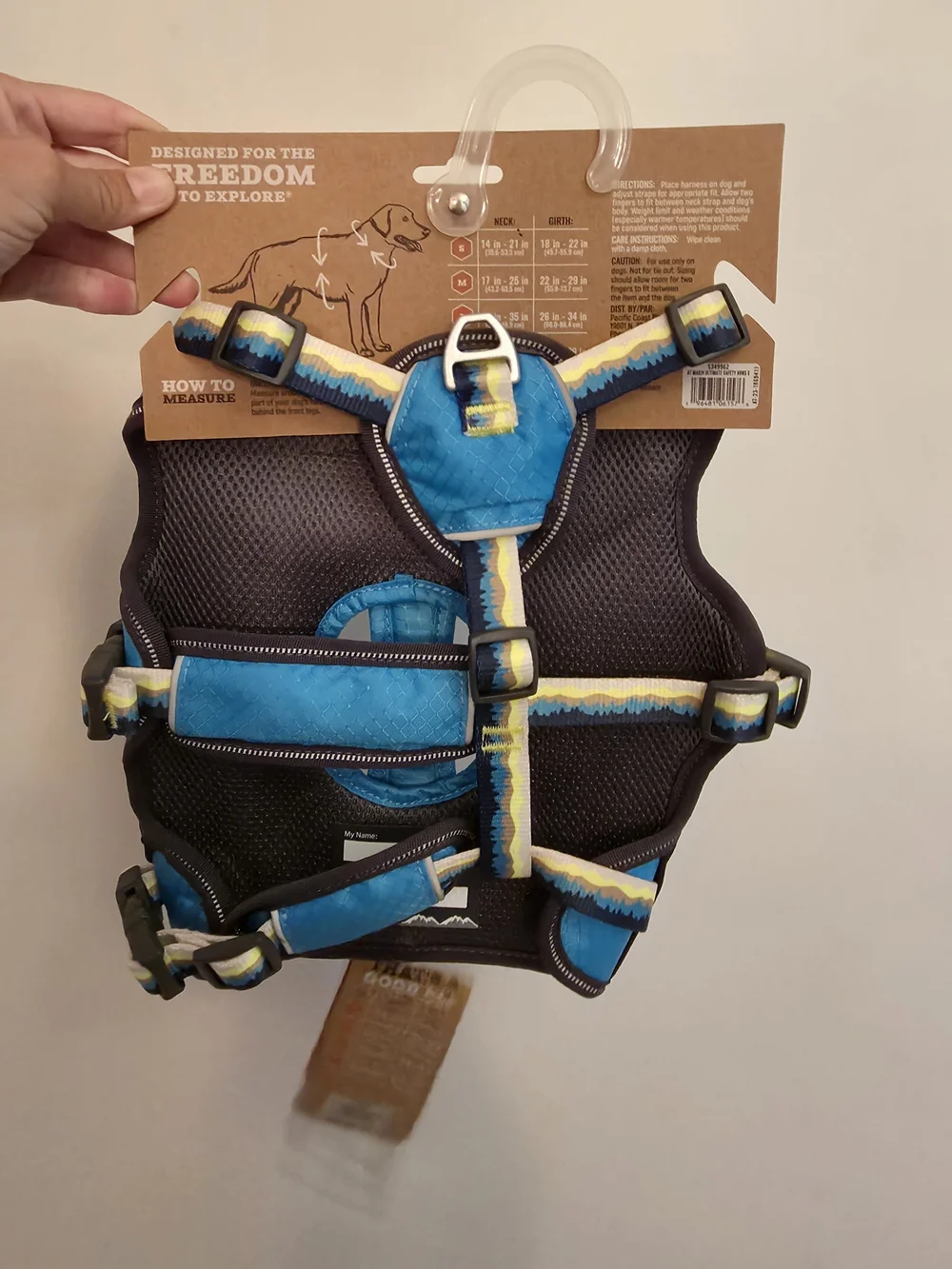 Arcadia Trail High-Visibility Dog Harness - Blue